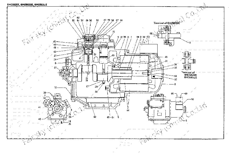 Dakin compressor Quality OEM parts2