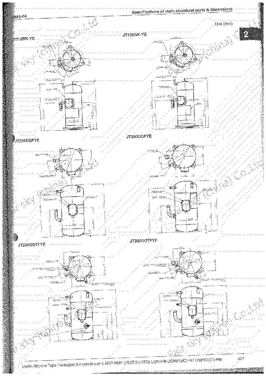 Dakin compressor Quality OEM parts4